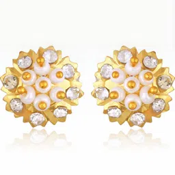 VIVASTRI Women Gold-Plated Alloy Earrings-picture-38
