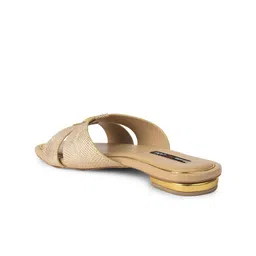 Bata Women Textured Open Toe Flats image 3