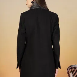 The Roadster Lifestyle Co Mock Collar Overcoat image 2