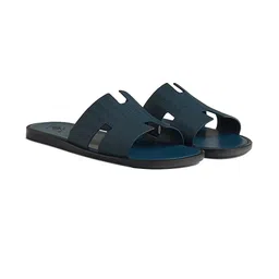 ITALIAN SHOES CO Blue Flip Flops-picture-34