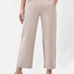 FUTURO Women Relaxed Loose Fit High-Rise Trousers-image-82
