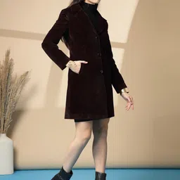 PROTEX Single Breasted Winter Wear Woollen Overcoat image 5