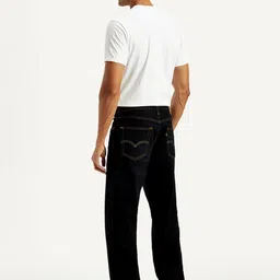 Levis Men Classic Mid-Rise Stretchable Baggy Jeans image 3