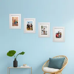 Kuber Industries White 6 Pieces Wall Photo Frames image 5