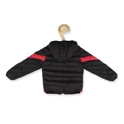 Allen Solly Junior Boys Hooded Colourblocked Puffer Jacket image 2