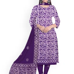 Farooq Dyeing Printed Pure Cotton Unstitched Dress Material-image-10