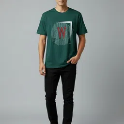 SANDPIPER Typography Printed Round Neck T-shirt image 3