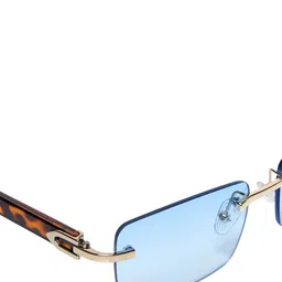 CHOKORE Unisex Rectangle Sunglasses with Polarised and UV Protected Lens image 2