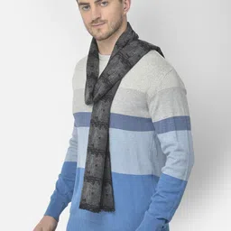 Cazzano Men Patterned Acrylic Mufflers image 4