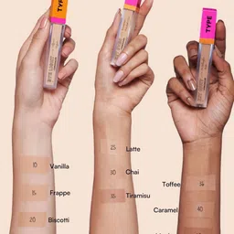 TYPE BEAUTY INC Get Even Liquid Concealer With Niacinamide - 8 ml - Caramel 40 image 2