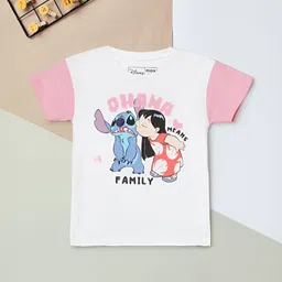 max Girls Humour And Comic Printed Round Neck Pure Cotton T-Shirt-image-94