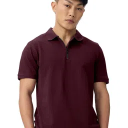 FTX Men Polo Collar Regular Fit T-shirt-image-5