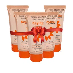 Kaylite Set Of 5 Anti Acne Face Wash Salicylic Acid & Vitamin E- 60 ml Each image 1