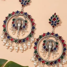 Krelin Circular Drop Earrings-picture-48