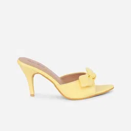 Retro Walk Women Embellished Platform Mules with Bows image 5