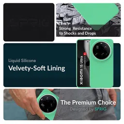 SPRIG Solid Printed Bumper Case Mobile Accessories image 2