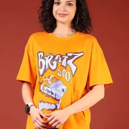 V-Mart Women Extended Sleeves Applique T-shirt-image-7