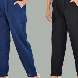 Me Craft Women Relaxed Trousers-picture-41