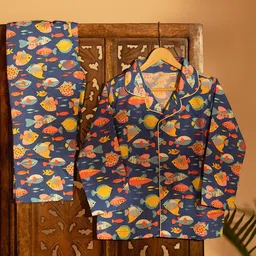 BAESD Unisex Kids Printed Night suit-picture-42