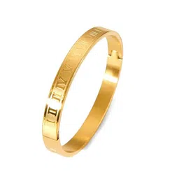 FIMBUL Unisex Antique Gold-Plated Cuff Bracelet image 3