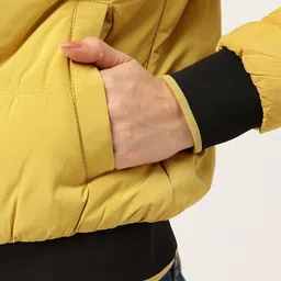 Okane Hooded Bomber Jacket image 5