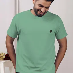 Yazole Pack Of 2 Round Neck Short Sleeves Regular Fit Tshirts image 4