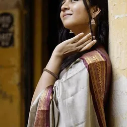 A S CREATION Ethnic Motifs Woven Design Zari Paithani Saree-picture-27