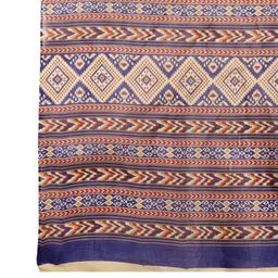 SHANVIKA Leheriya Printed Pure Cotton Saree image 3