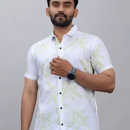 FABRIPPLE Men Classic Opaque Printed Casual Shirt-picture-13