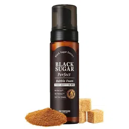SKINFOOD Black Sugar Perfect Bubble Foam with Glycerin & Castor Oil - 200 ml-picture-20
