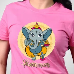 Tedhi Medhi Family Graphic Printed Round Neck Cotton Slim Fit T-shirt image 4