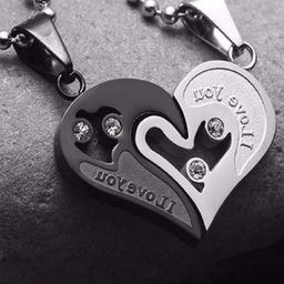 J.S ENTERPRISES Heart Shaped Pendants with Chains-picture-39