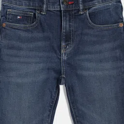 Tommy Hilfiger Boys Slim Fit Mid-Rise Light Fade Jeans image 3