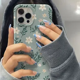 PEEPERLY Floral Printed iPhone 14 Plus Back Case Mobile Accessories image 3