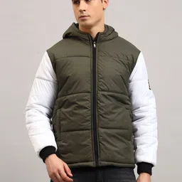 Metronaut Men Colourblocked Puffer Jacket-picture-22