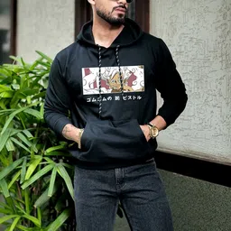 SZN Men Printed Hooded Sweatshirt-image-72