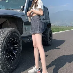 KPOP Women High-Rise Shorts image 2