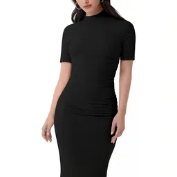 TESSAVEGAS Bodycon Midi Dress image 3