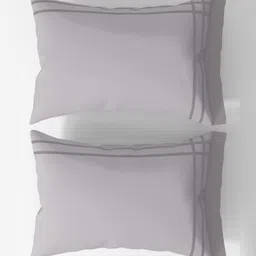 SANSAAR A DDECOR BRAND LIVE CONSCIOUSLY Light Silver Ash 350 TC King Bedsheet Set image 3