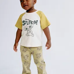 H&M Boys Pure Cotton Printed Twill Trousers-picture-56