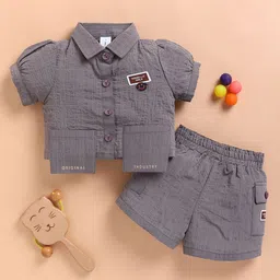 KIDZELLO Girls Shirt with Shorts-picture-1