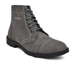 ARIWA Men Casual Block-Heeled Regular Boots image 2