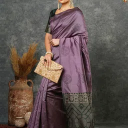 KALINI Woven Design Zari Pure Silk Banarasi Saree-image-34