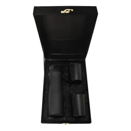 INTERNATIONAL GIFT Black Set of 3 Copper Solid Water Bottle image 4