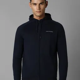 Louis Philippe Men Hooded Sweatshirt-image-29