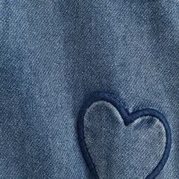 H&M Wide Denim-Look Trousers image 2