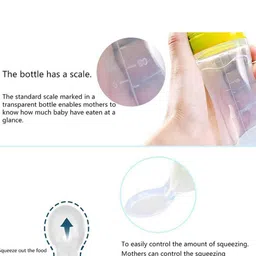 Joy Buzz Set Of 3 Baby Silicone Food Feeder Printed Bib And Finger Toothbrush With Case image 5