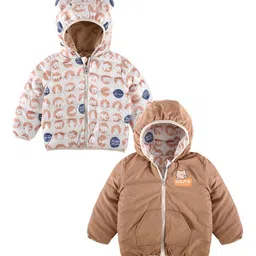Bold N Elegant Unisex Kids Reversible Outdoor Bomber Jacket-picture-29