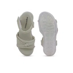 Superminis Girls Party Open Toe Flats image 5