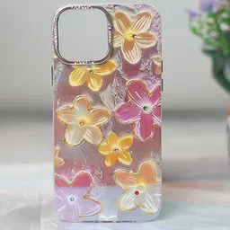 PEEPERLY Floral Printed iPhone 14 Pro Back Case Mobile Accessories-picture-46